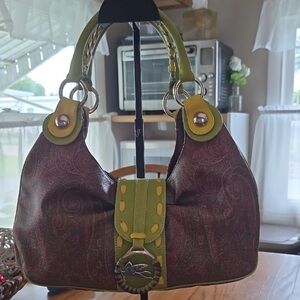 Etro Milano Gorgeous Hobo Style Handbag